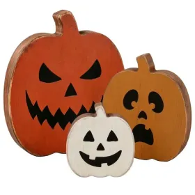 Halloween wooden pumpkin ghost black cat ornament room desktop holiday decoration wooden craft
Halloween wooden pumpkin ghost black cat ornament room (thickness: 1cm, Color: 3pcs)