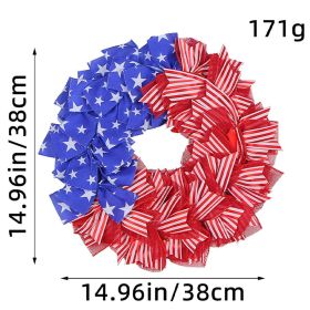 1PC Wooden tags for Independence Day, patriotic American homes, rural areas, wooden walls, door decorations, wooden crafts (Color: G, size: 30*30*0.5cm)