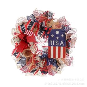 1PC Wooden tags for Independence Day, patriotic American homes, rural areas, wooden walls, door decorations, wooden crafts (Color: 83, size: 30*30*0.5cm)