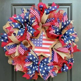 1PC Wooden tags for Independence Day, patriotic American homes, rural areas, wooden walls, door decorations, wooden crafts (Color: 106, size: 30*30*0.5cm)
