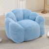 Lotus type compression sofa Adult bean bag sofa with pull ring can be easily moved without installation Suitable for various environments such as livi