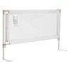 Toddler Bed Rail, Kids Beds Guard Rail with Reinforced Iron Pipe and Oxford Cloth, Adjustable Height Bed Side Railing, Portable Guard Bumper Barrier