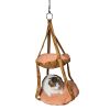 Pet Life Kittyhaus Dual-Lounger Kitty Cat Pillow Hammock Lounge