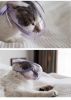 Transparent cat eye mask and anti bite head cover for pets Anti bite headgear