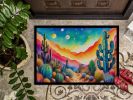 NEW Cactus in Color Doormat Front Door Mat Indoor Outdoor Rugs for Entryway, Non Slip Washable Low Pile, 18H X 27W