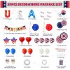 4th of July Decorations Set