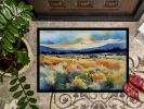 NEW Nevada Sagebrush in Watercolor Doormat Front Door Mat Indoor Outdoor Rugs for Entryway, Non Slip Washable Low Pile, 18H X 27W