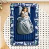 Inflatable Toddler Travel Bed with Electric Pump and Raised Bed Rails