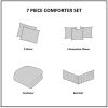 7 Piece Queen Comforter Set