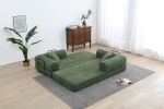 77.9'' Convertible Folding Sofa Bed â€“ 4-in-1 Modular Floor Couch, Corduroy Small Cloud Couch, Compressed Foldable Sleeper Sofa